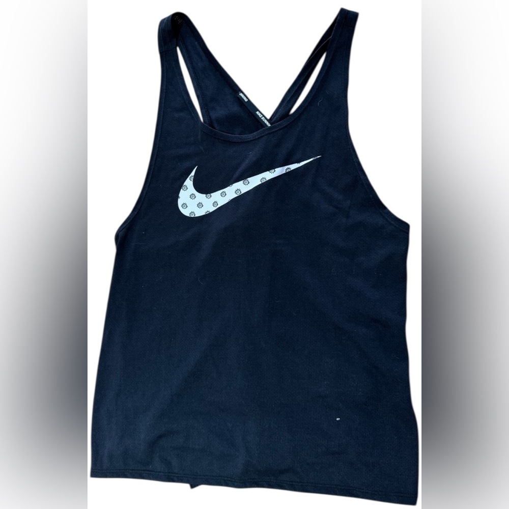 Nike Black Dri-FIT Athletic Tank Criss Cross back